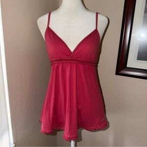 Vintage Y2K Hollister 2000s Babydoll Tank Top